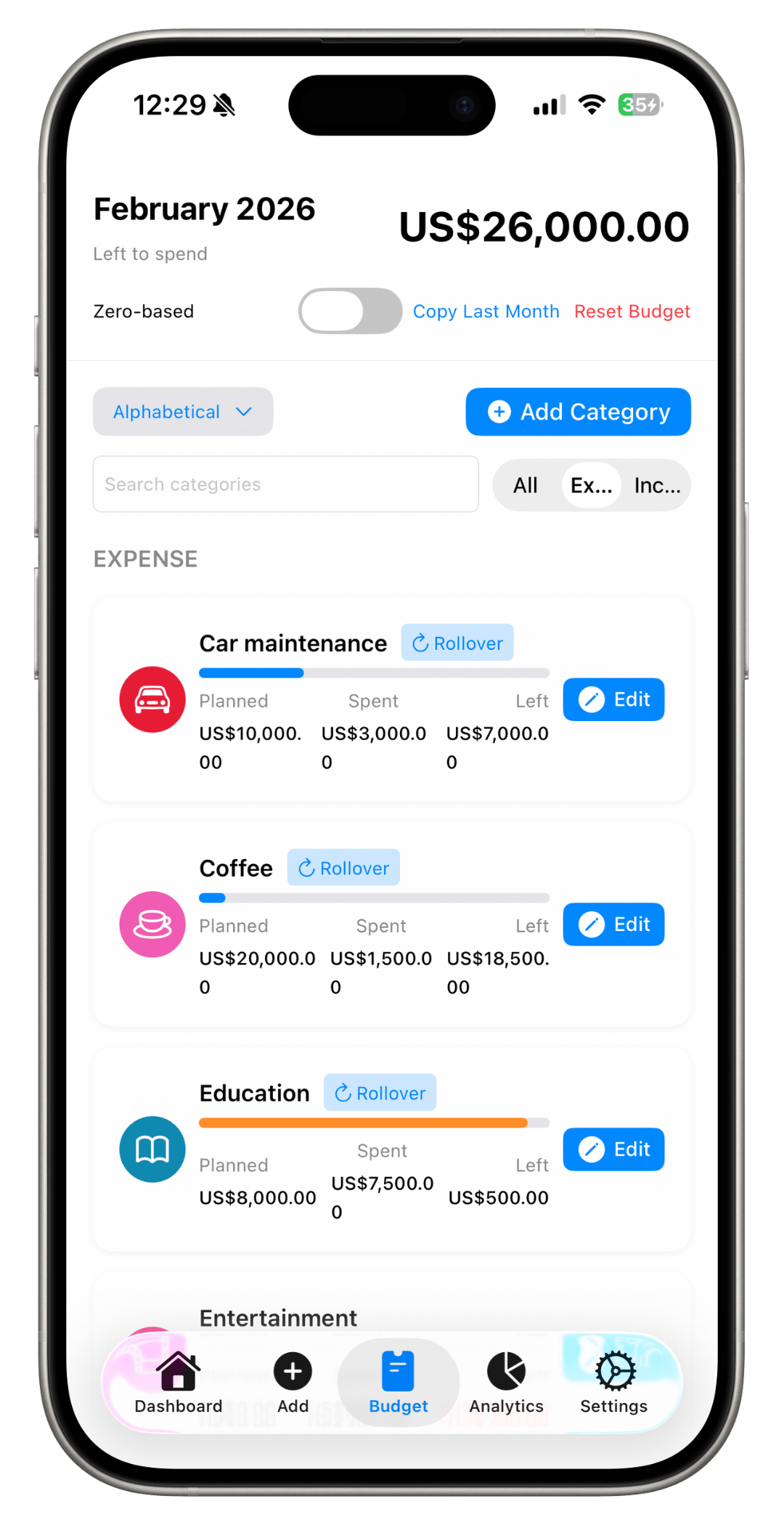 See what your money screenshot